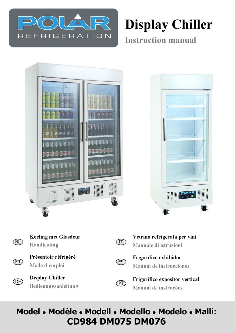 Polar Refrigeration CD984 User manual