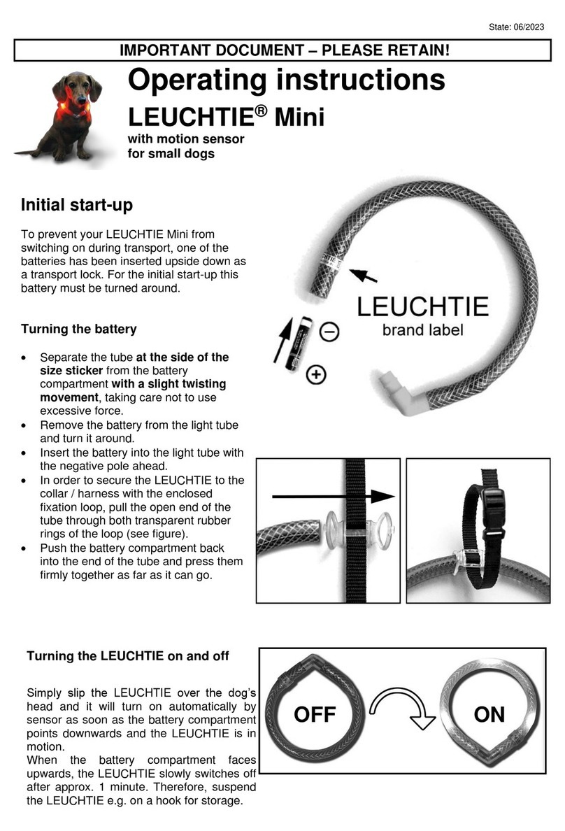 Leuchtie Mini operating instructions