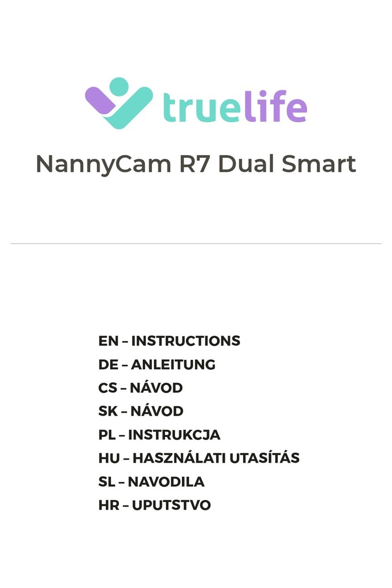 TrueLife NannyCam R7 Dual Smart instructions