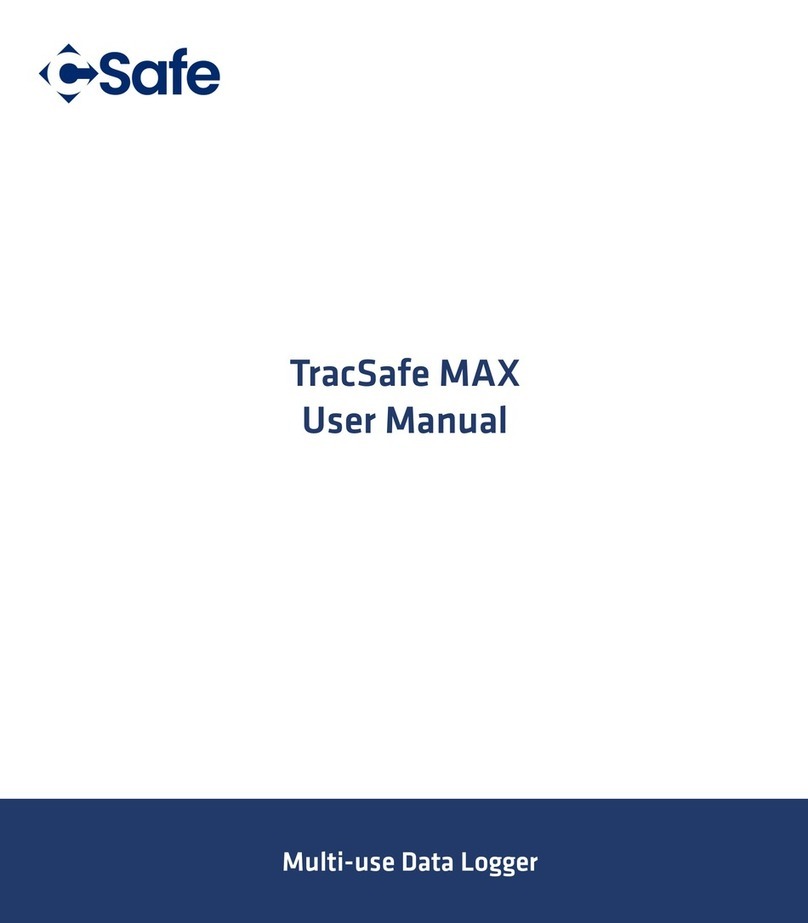 CSafe TracSafe MAX User manual