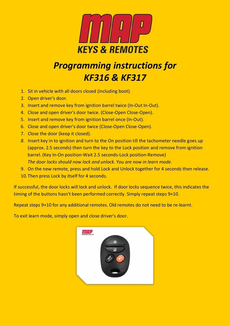 Map KF316 Installation manual