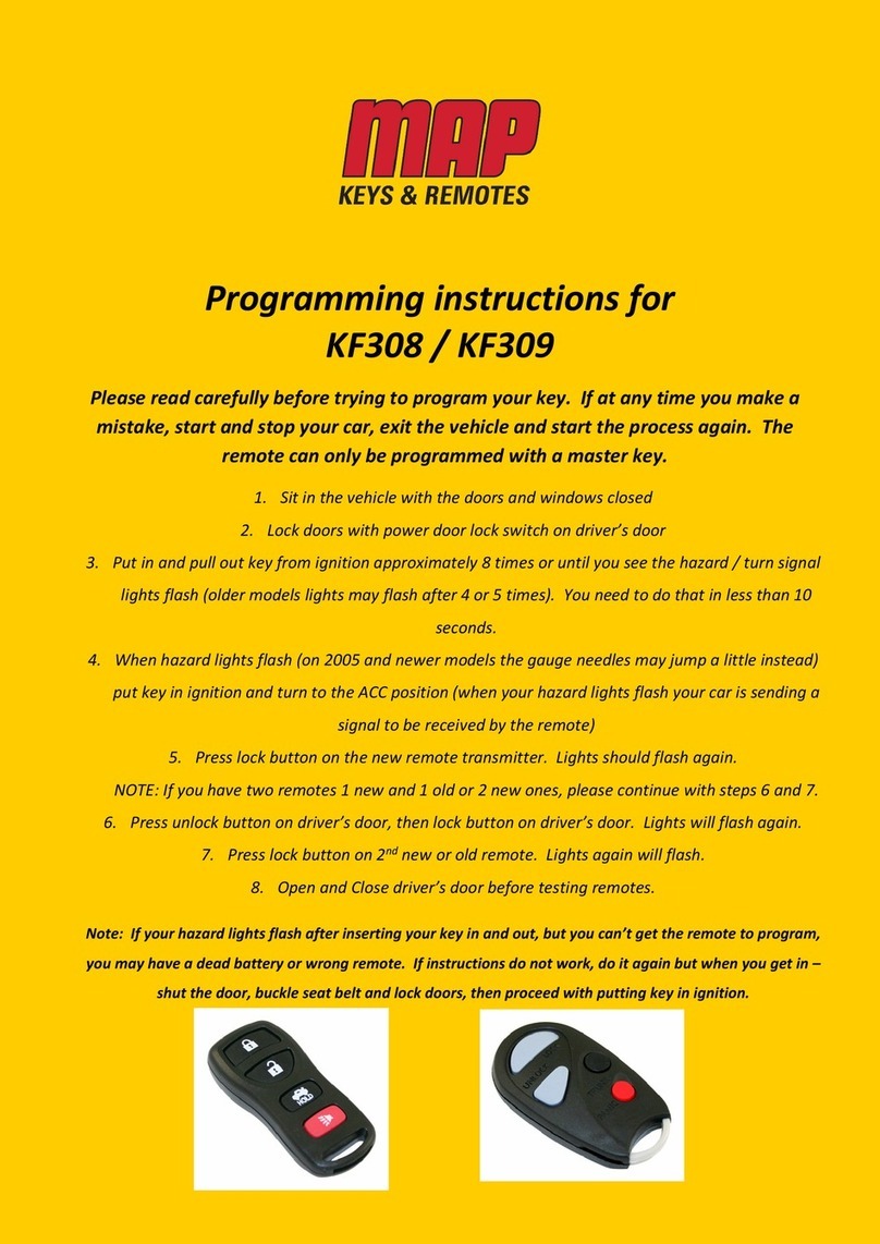 Map KF308 Installation manual