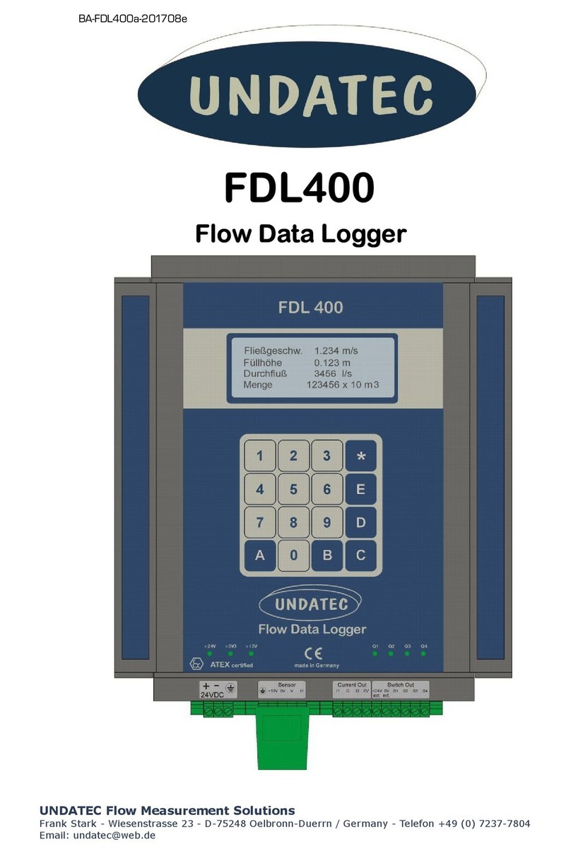 UNDATEC FDL400 manual