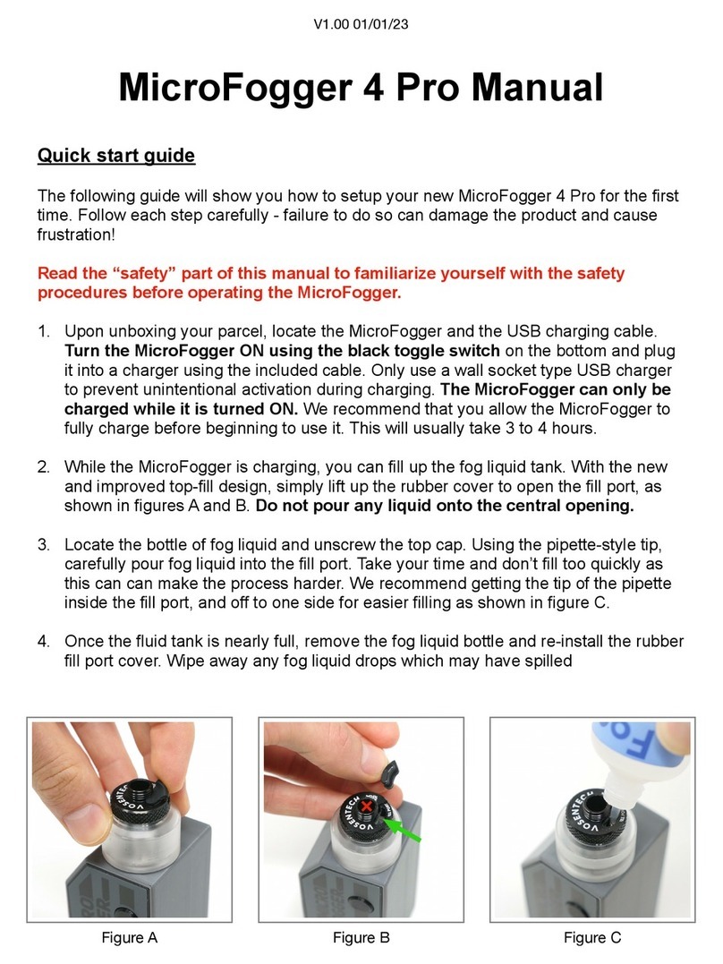 Vosentech MicroFogger 4 Pro manual