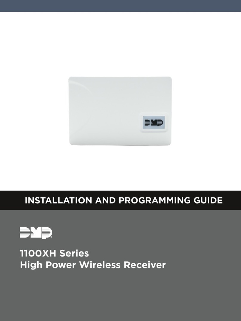 DMP Electronics XR150 series Installation and programming guide