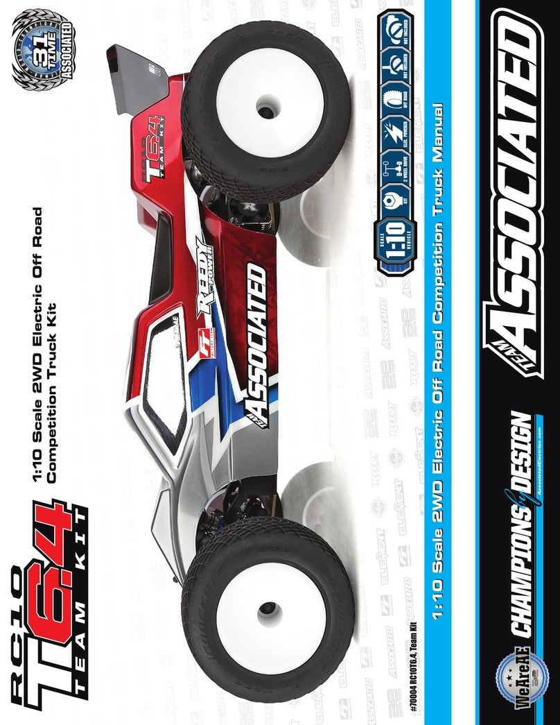 Associated Electrics REEDY POWER RC10 T6.4 TEAM KIT instruction manual