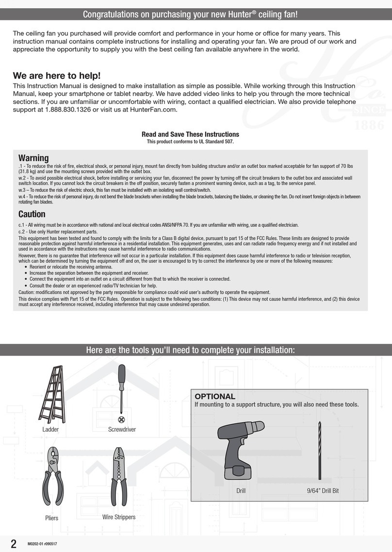 Hunter Amberlin User manual