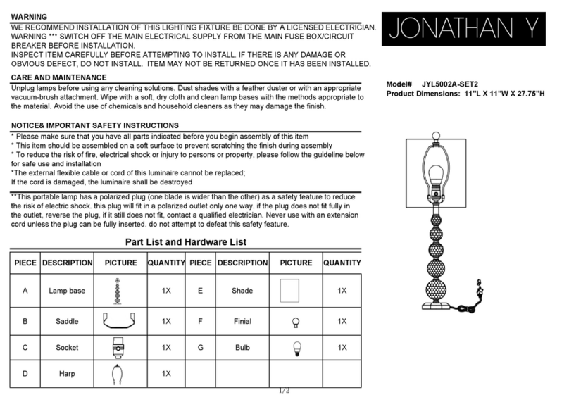 JONATHAN Y Nala quick start guide