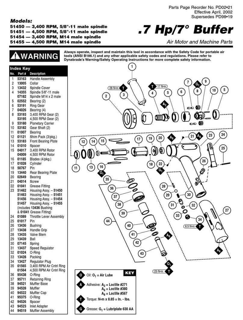 Dynabrade 51450 User manual