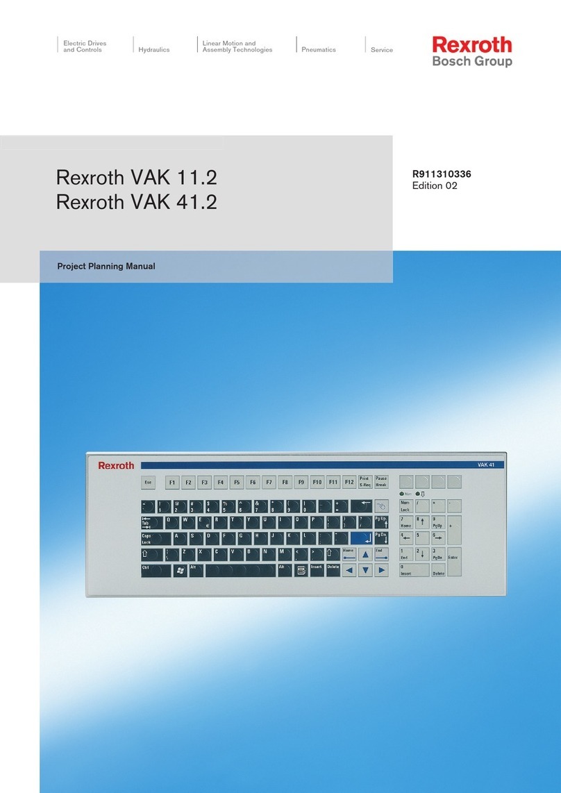 Bosch Rexroth IndraControl VAK 41.2 manual