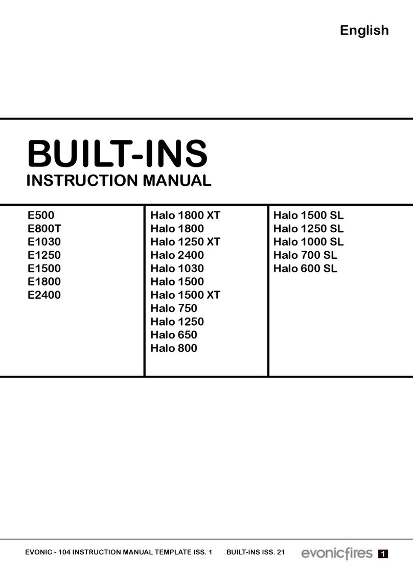 Evonicfires E800T User manual