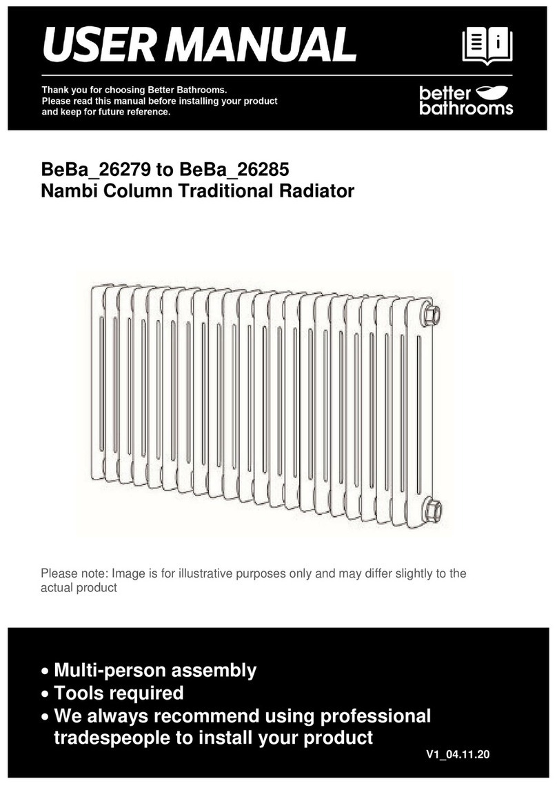 Better Bathrooms Nambi BeBa 26279 user manual