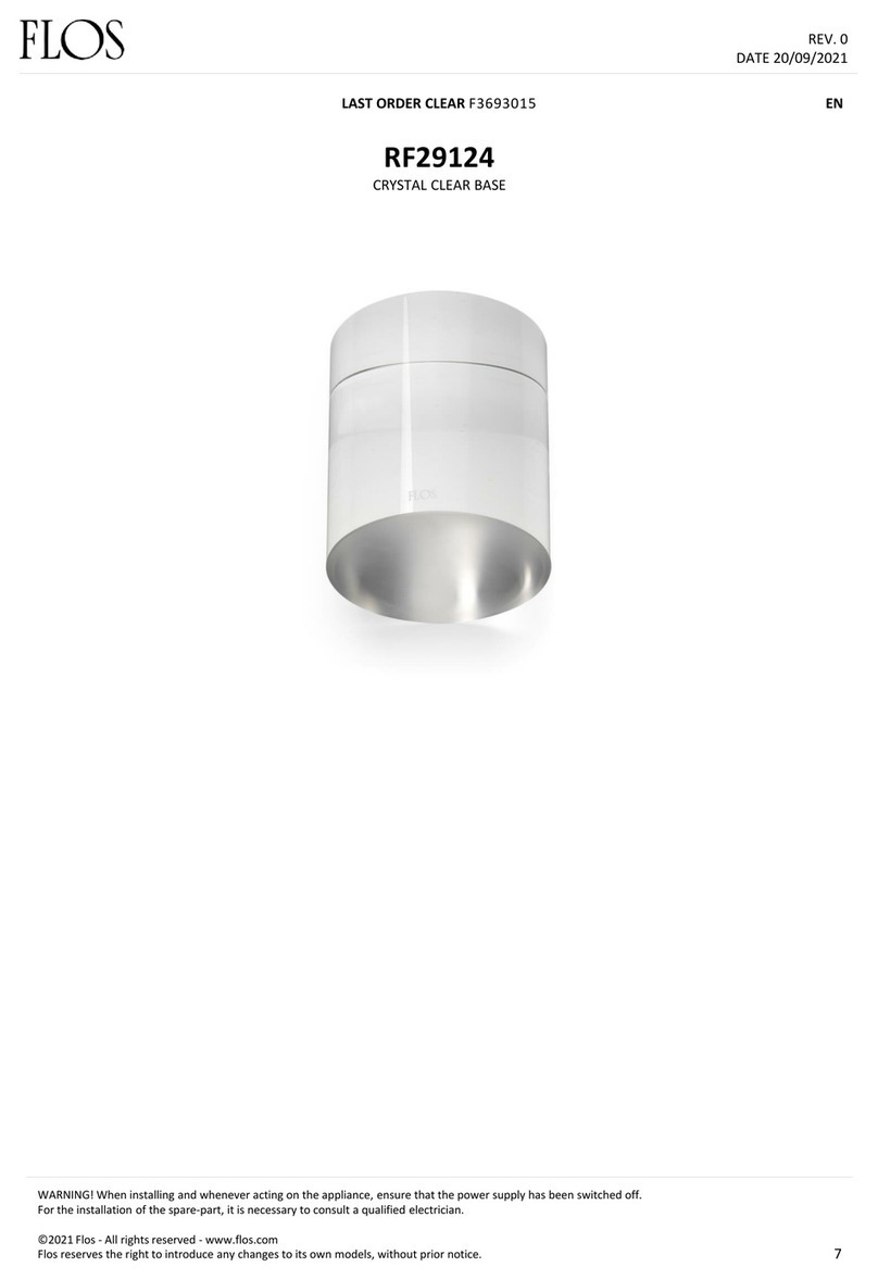 FLOS RF29124 quick start guide