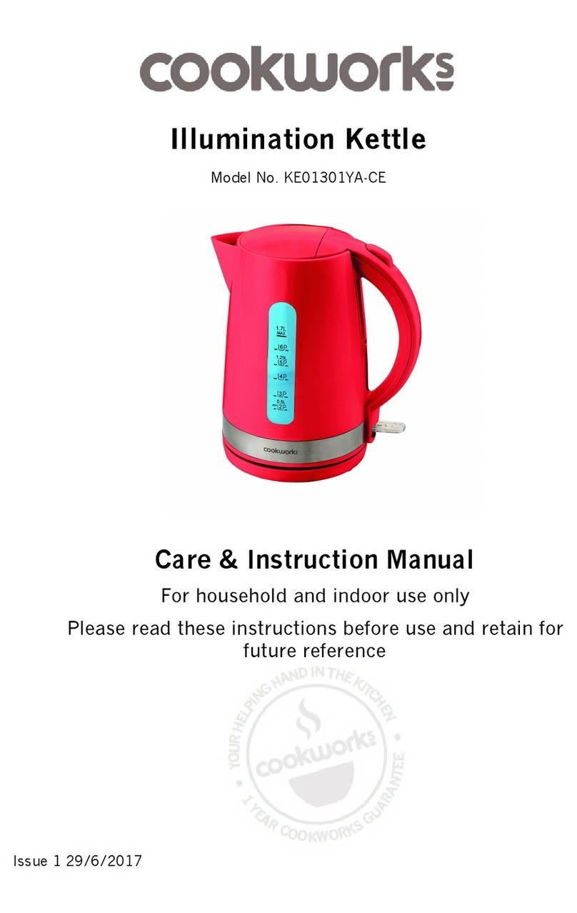 Cookworks KE01301YA-CE Manual