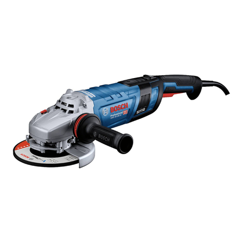 Bosch Professional GWS 30-180 B User manual