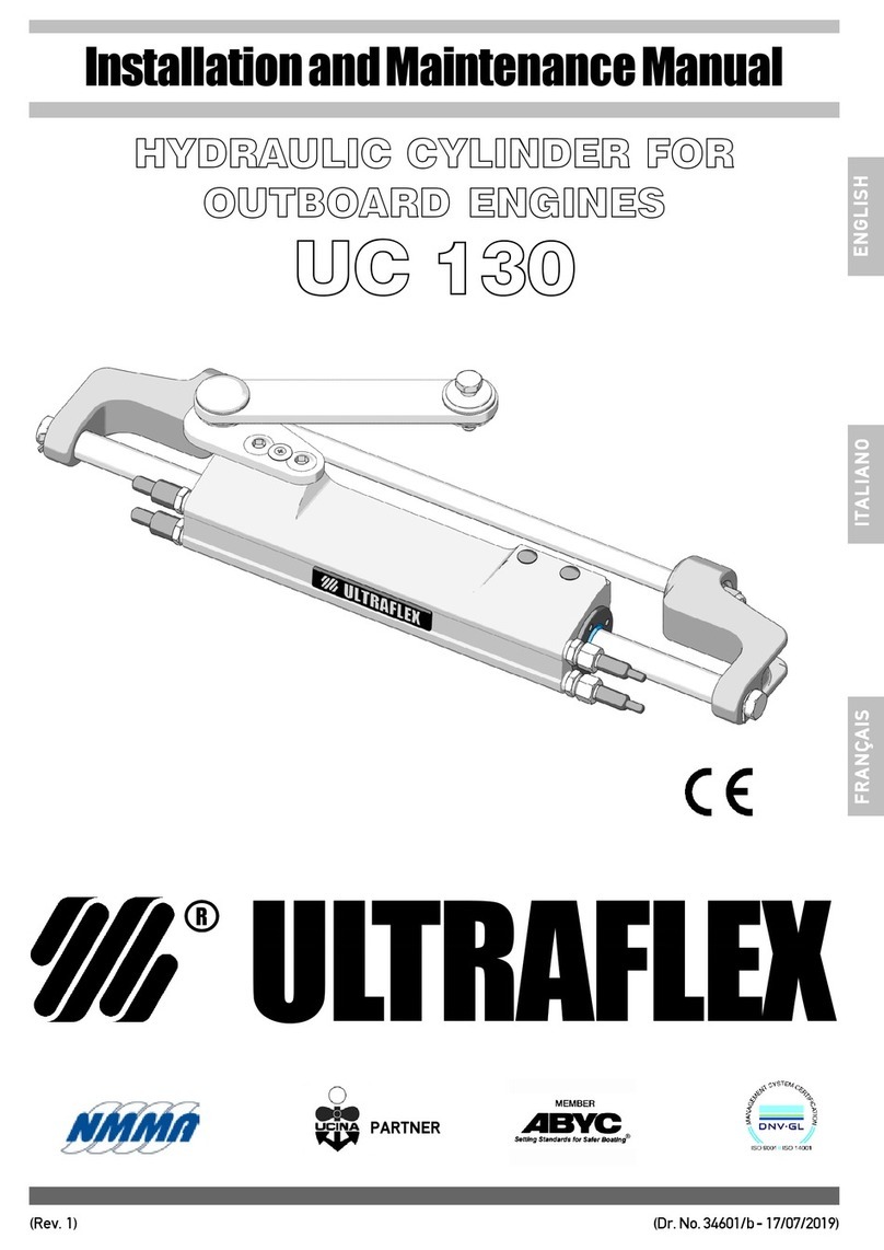 Ultraflex UC130-SVS Installation and maintenance manual