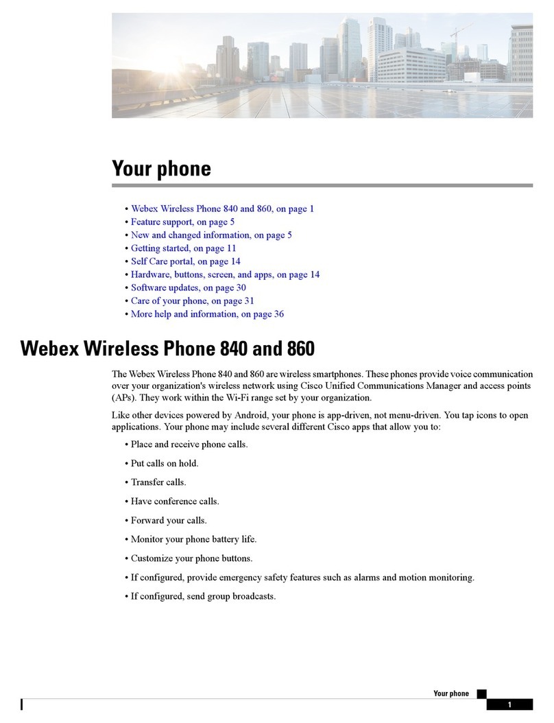 Webex 840 manual