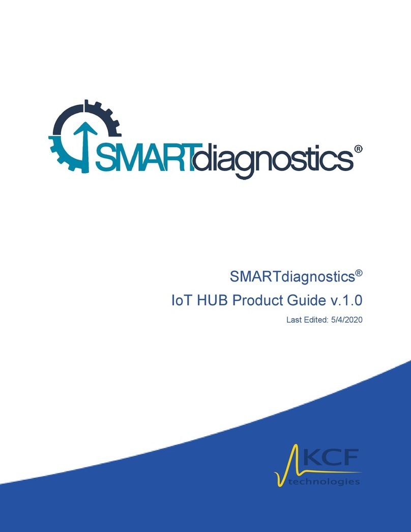 KCF technologies SMARTdiagnostics Product guide