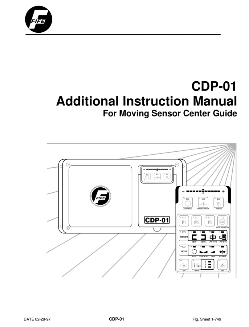 Fife CDP-01 Additional instruction manual