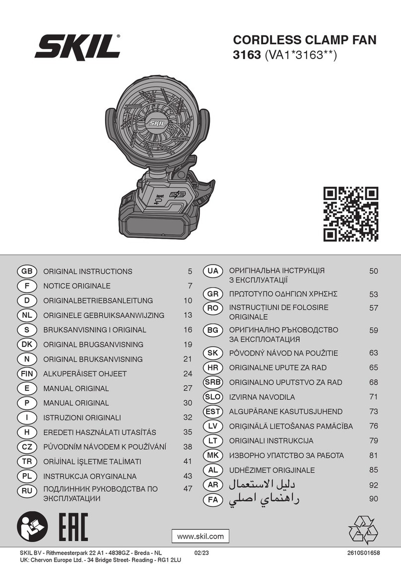 Skil 3163 User manual