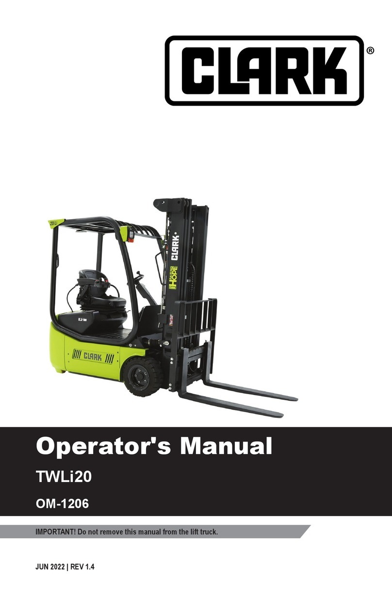 Clark TWLi20 User manual