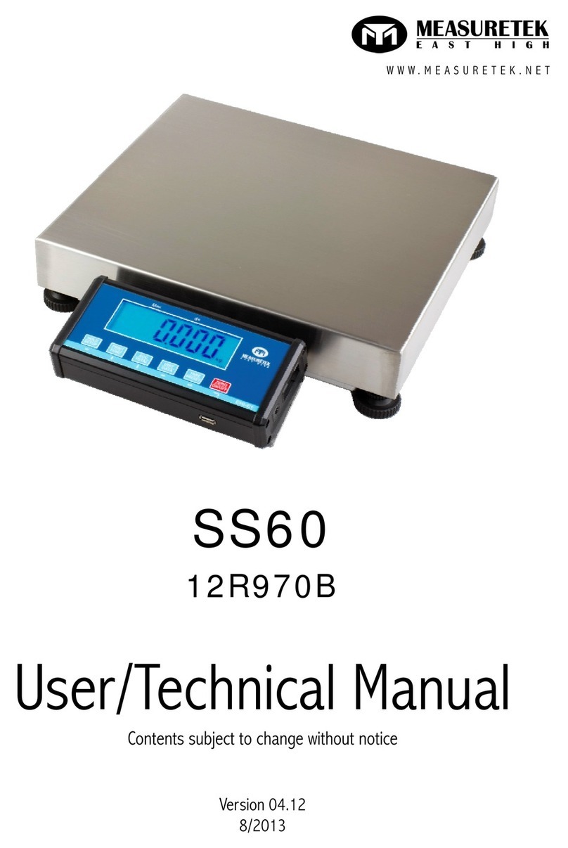 Measuretek SS60 User manual