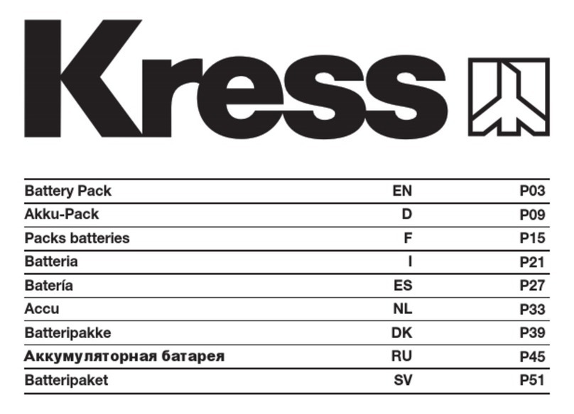 KRESS KAB02 User manual