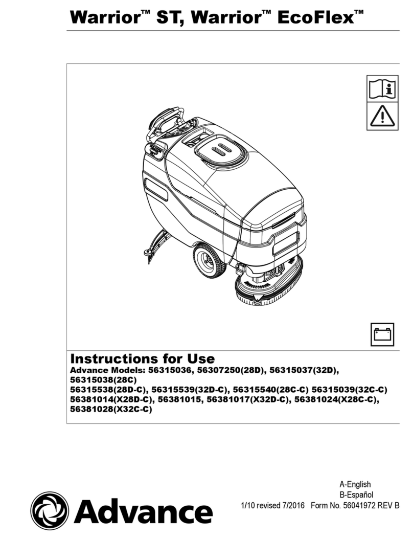Advance acoustic Warrior 28D Instructions for use