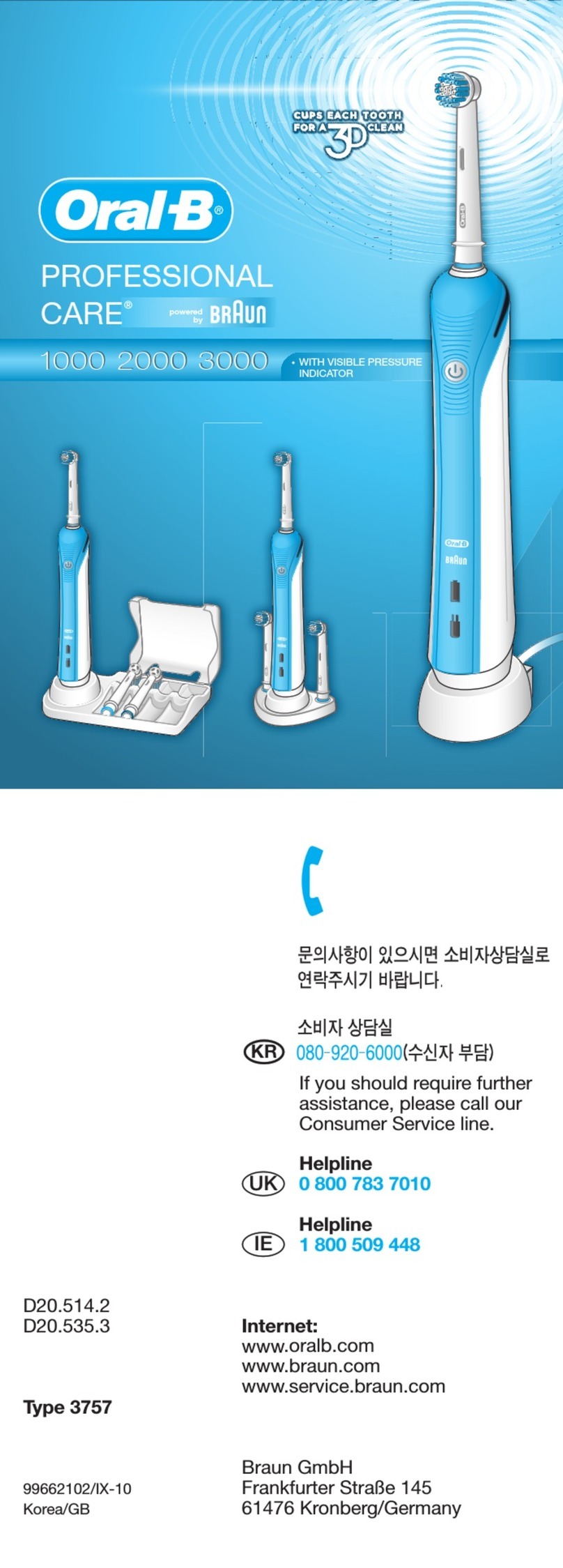 Braun Oral-B 2000 User manual