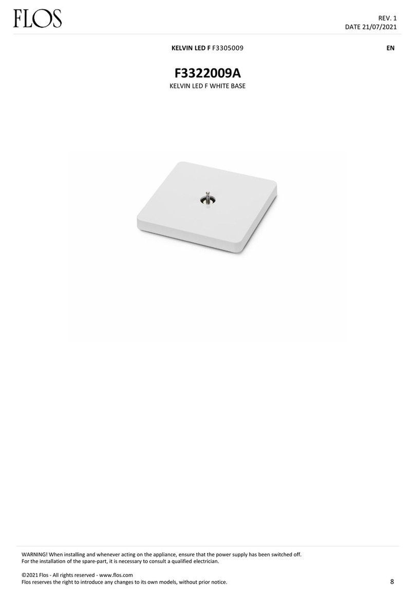 FLOS KELVIN LED F User manual
