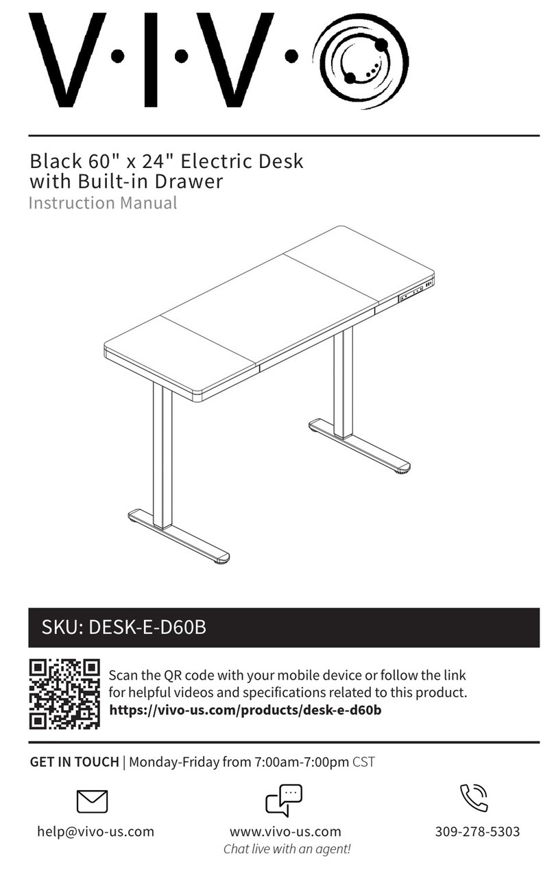 Vivo DESK-E-D60B instruction manual