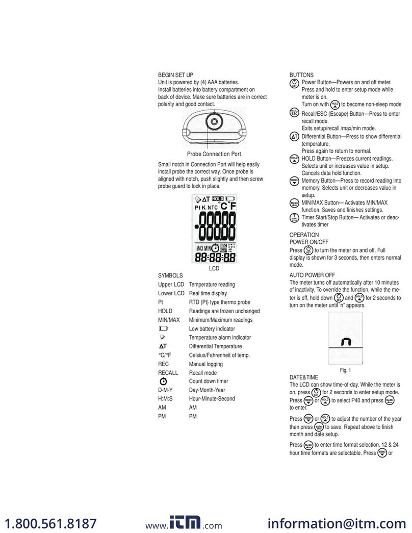 Traceable RTD PLATINUM 4132 User manual