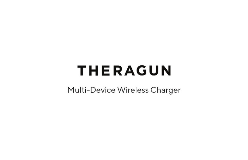Therabody THERAGUN Multi-Device Wireless Charger user manual