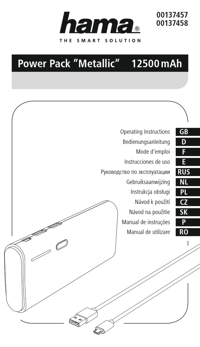 Hama Metallic 00137457 User manual