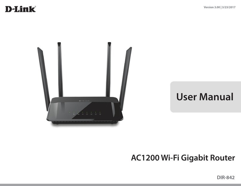 D-Link DIR-842 User manual D-Link DIR-842 User manual