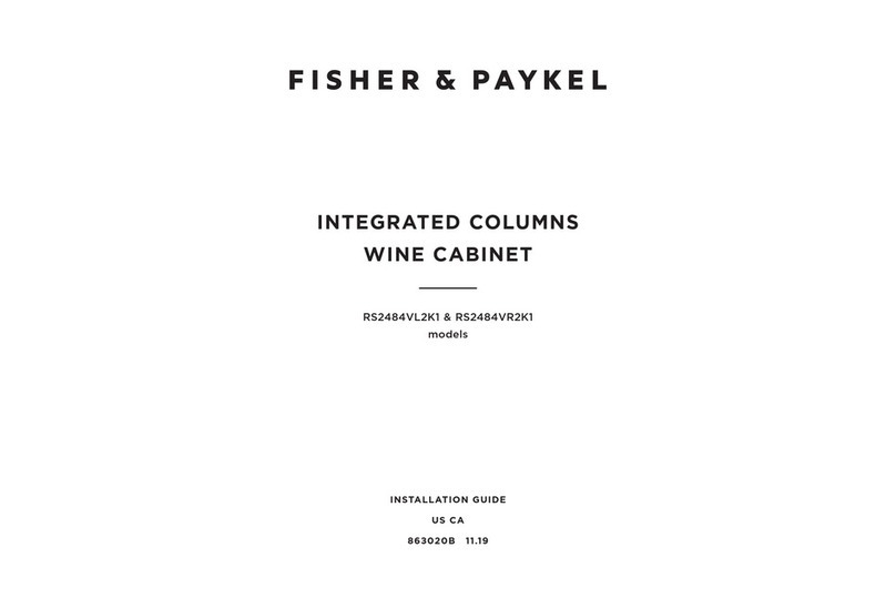 Fisher & Paykel RS2484VR2K1 installation guide