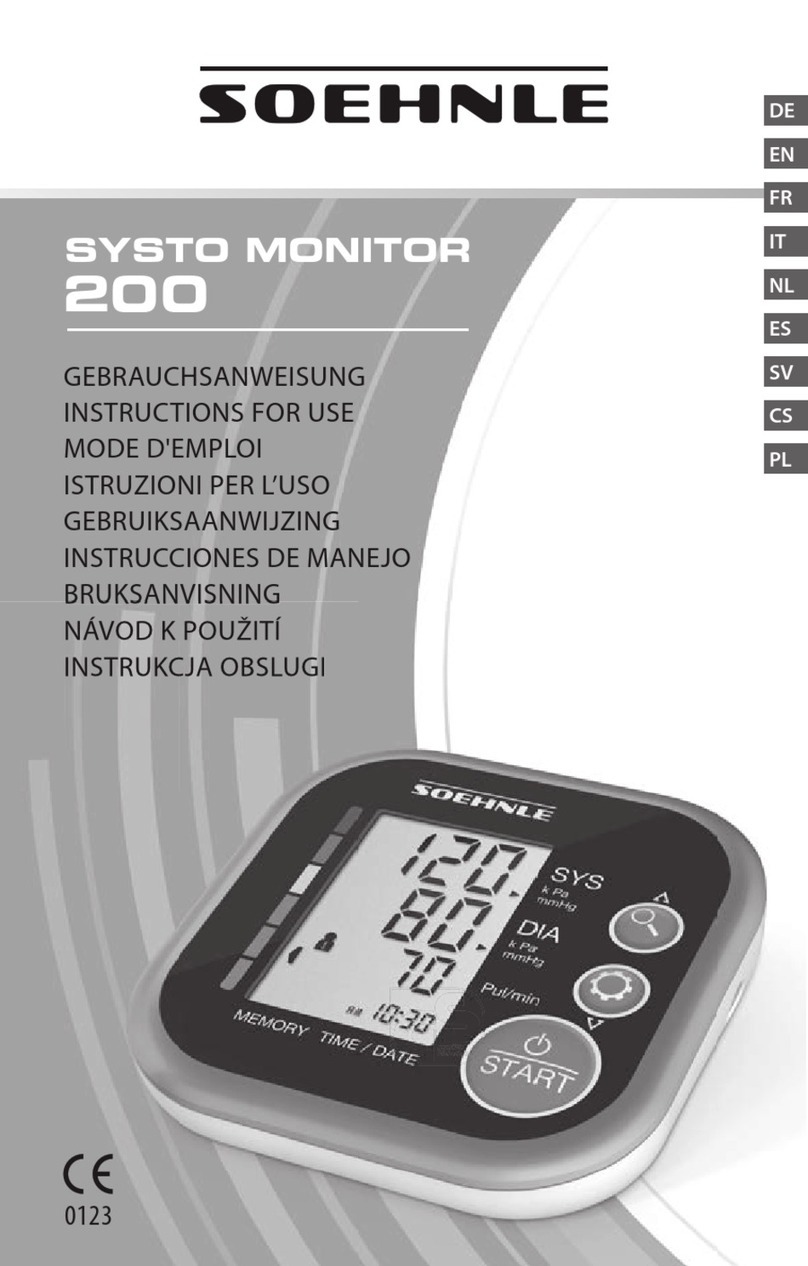 Soehnle SYSTO MONITOR 200 User manual