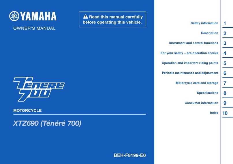 Yamaha XTZ690 owner's manual