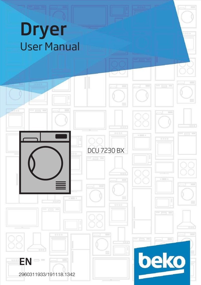 Beko DCU 7230 BX User manual Beko DCU 7230 BX User manual