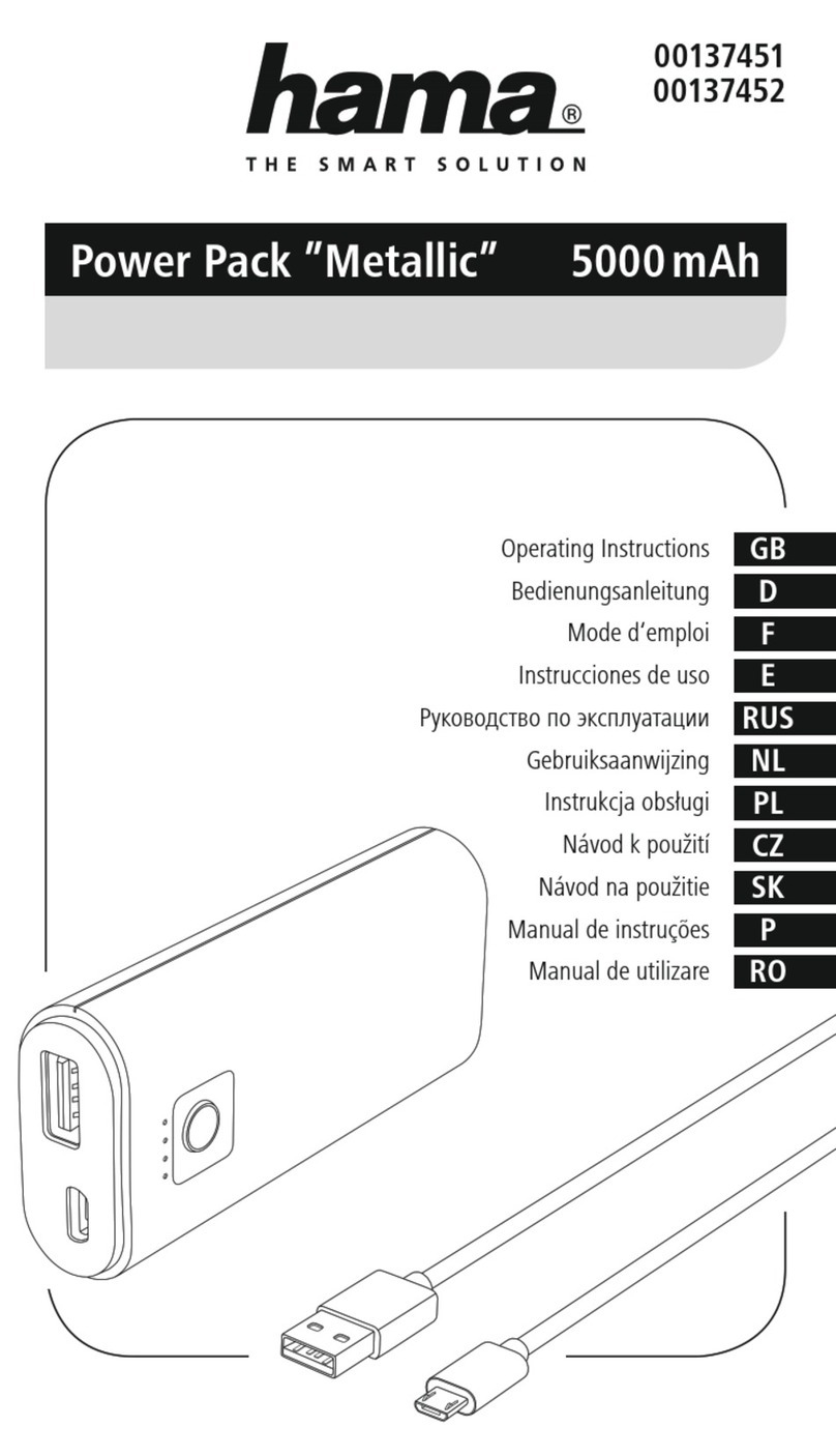 Hama Metallic 00137451 User manual