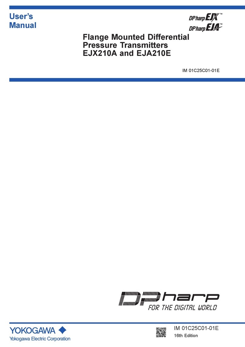 YOKOGAWA EJA210E User manual