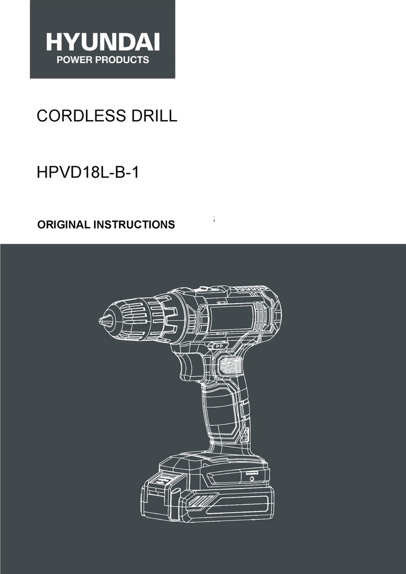 Hyundai power products HPVD18L-B-1 Original instructions