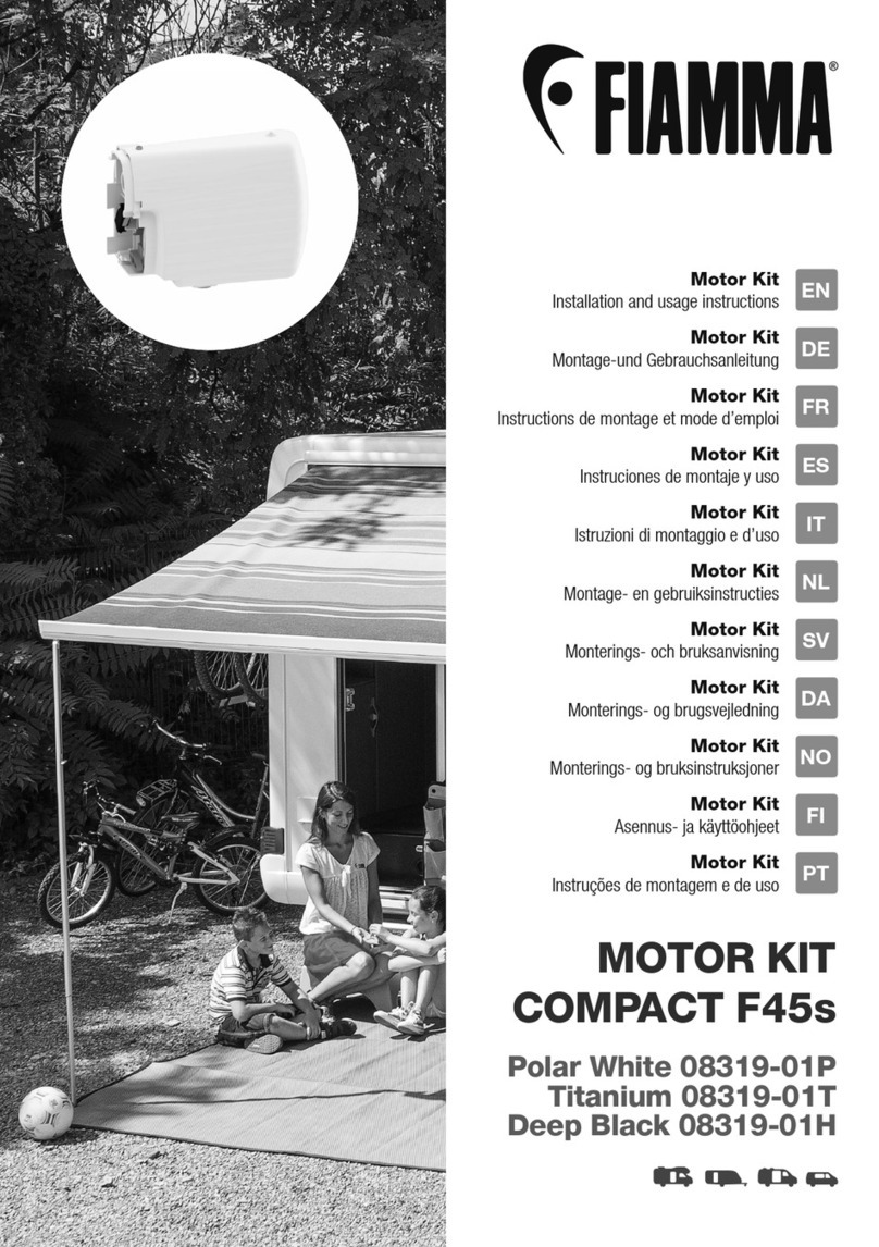 Fiamma COMPACT F45s Setup guide