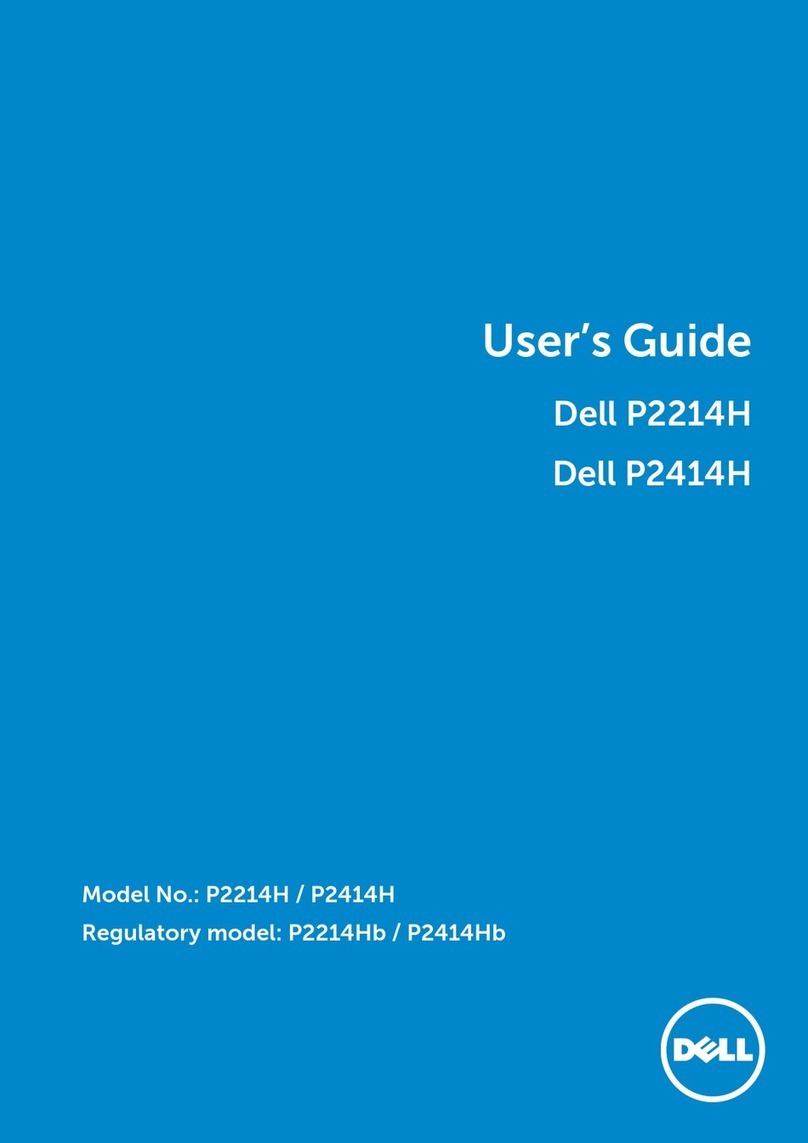 Dell P2214Hb User manual Dell P2214Hb User manual