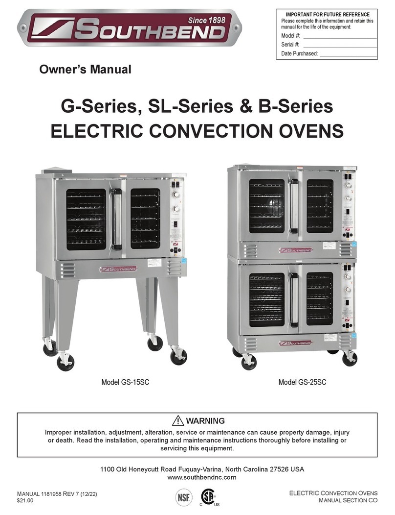 Southbend SL Series owner's manual