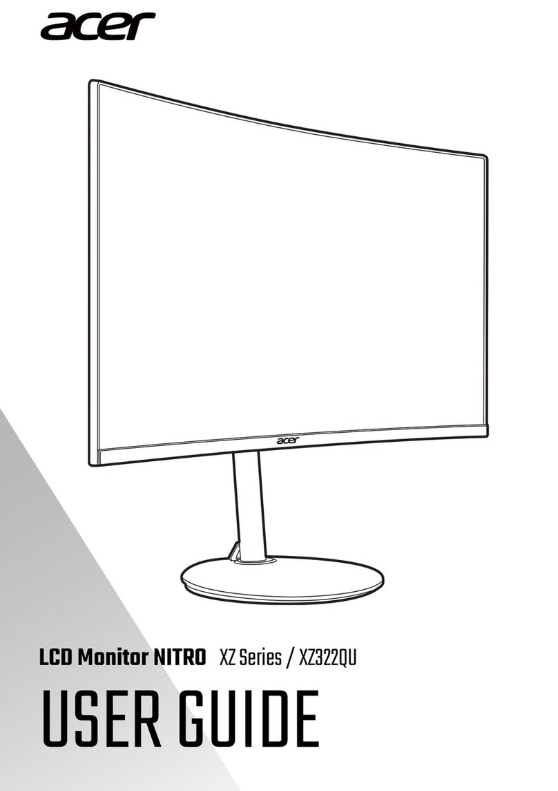 Acer NITRO XZ322QU User manual