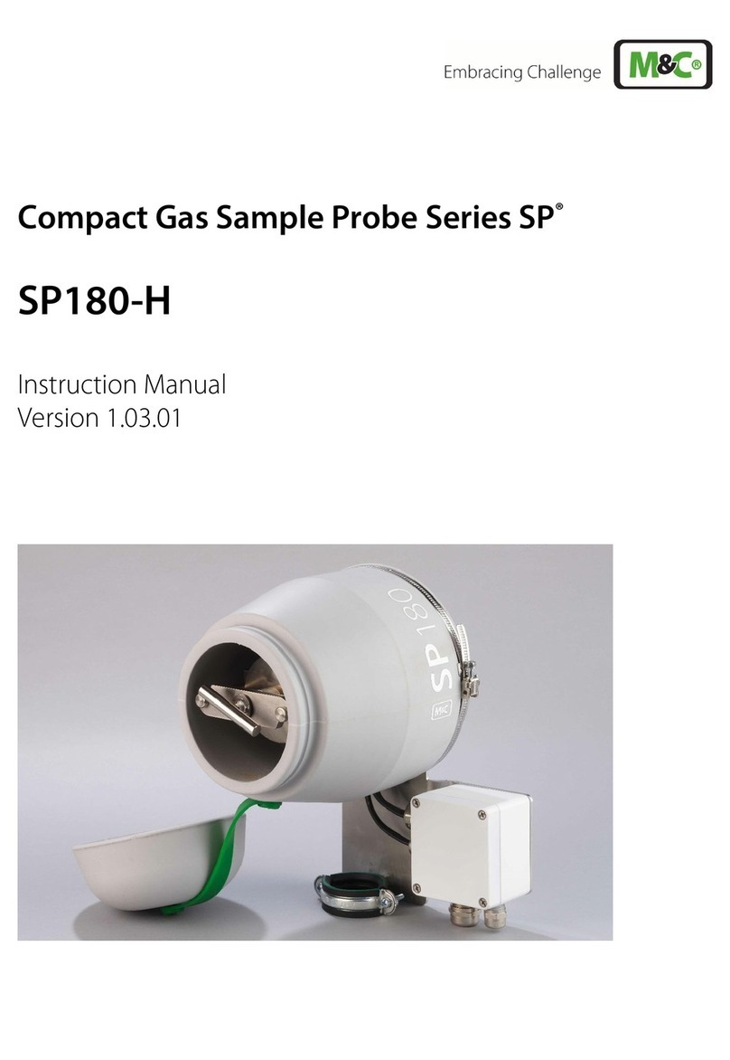 M&C SP180-H instruction manual