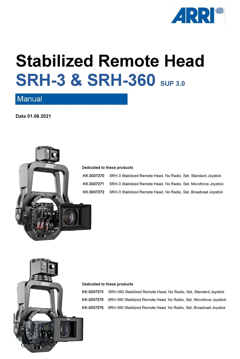 ARRI SRH-360 SUP 3.0 User manual