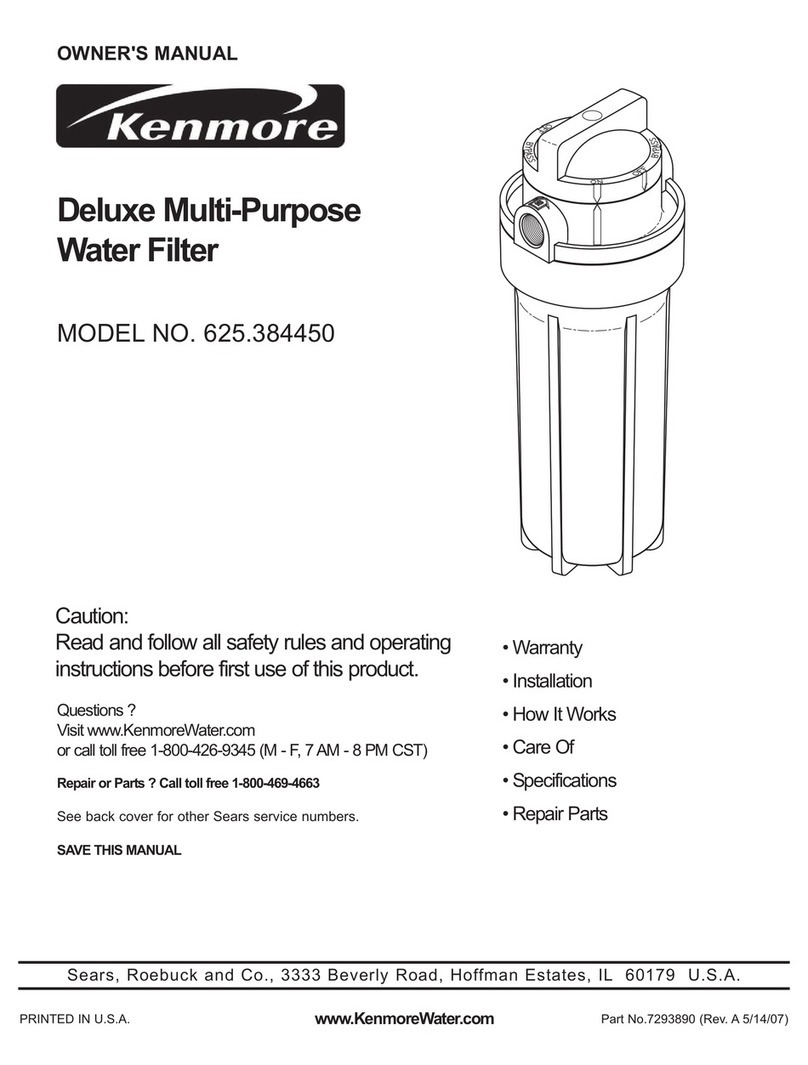 Kenmore Deluxe 625.384450 User manual Kenmore Deluxe 625.384450 User manual