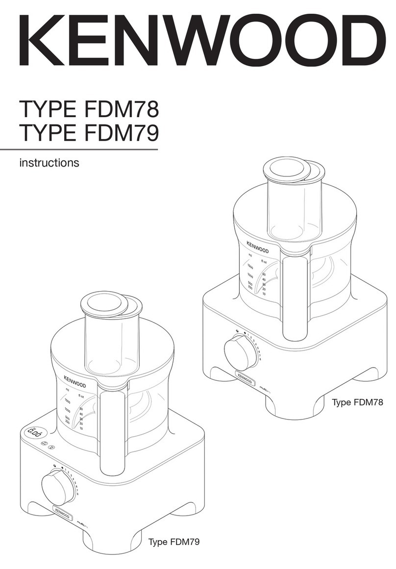Kenwood FDM78 User manual
